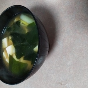 豆腐のお味噌汁 Tofu Miso Soup